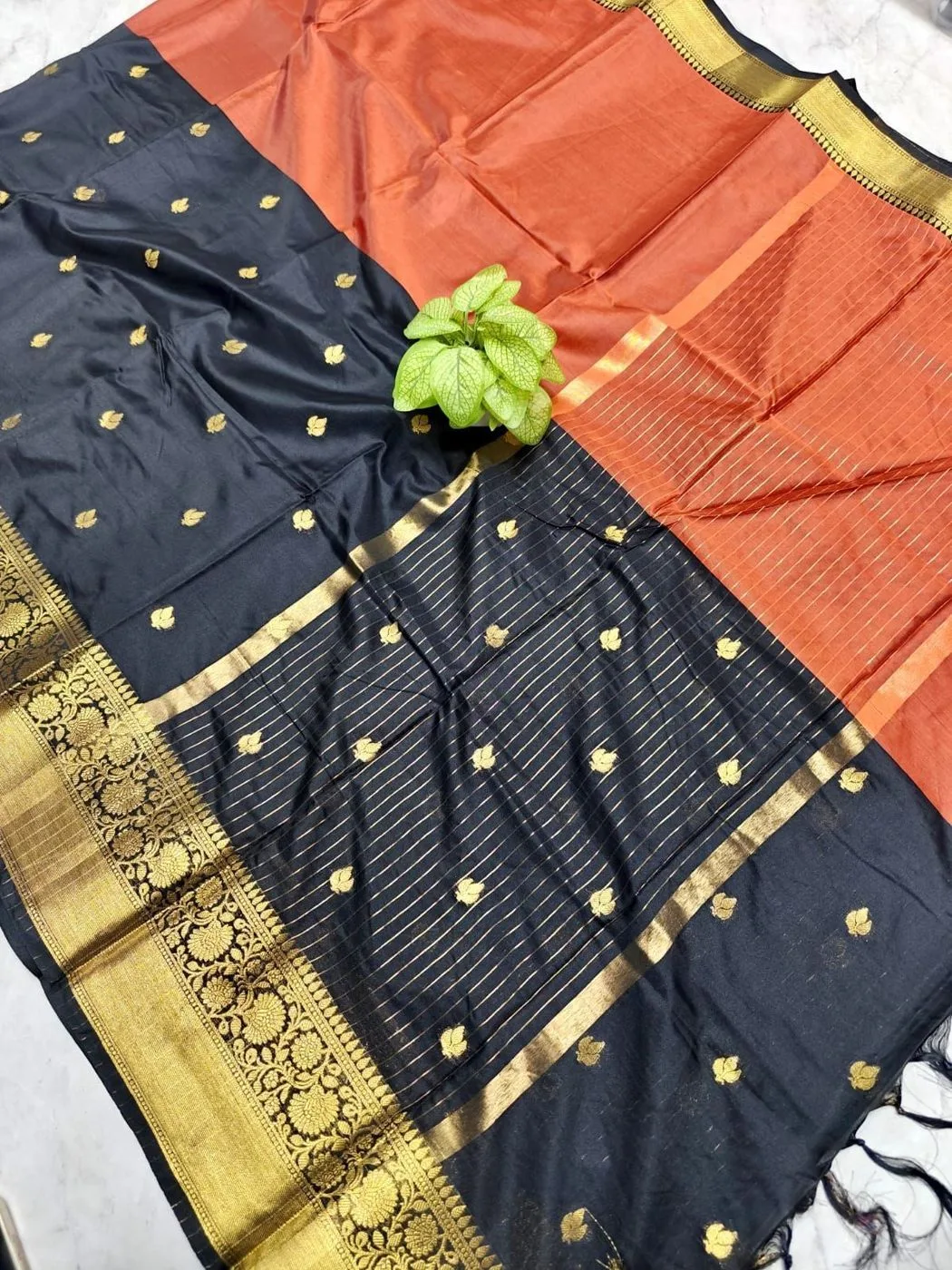 Banarasi Tssue Silk Saree with blouse 6