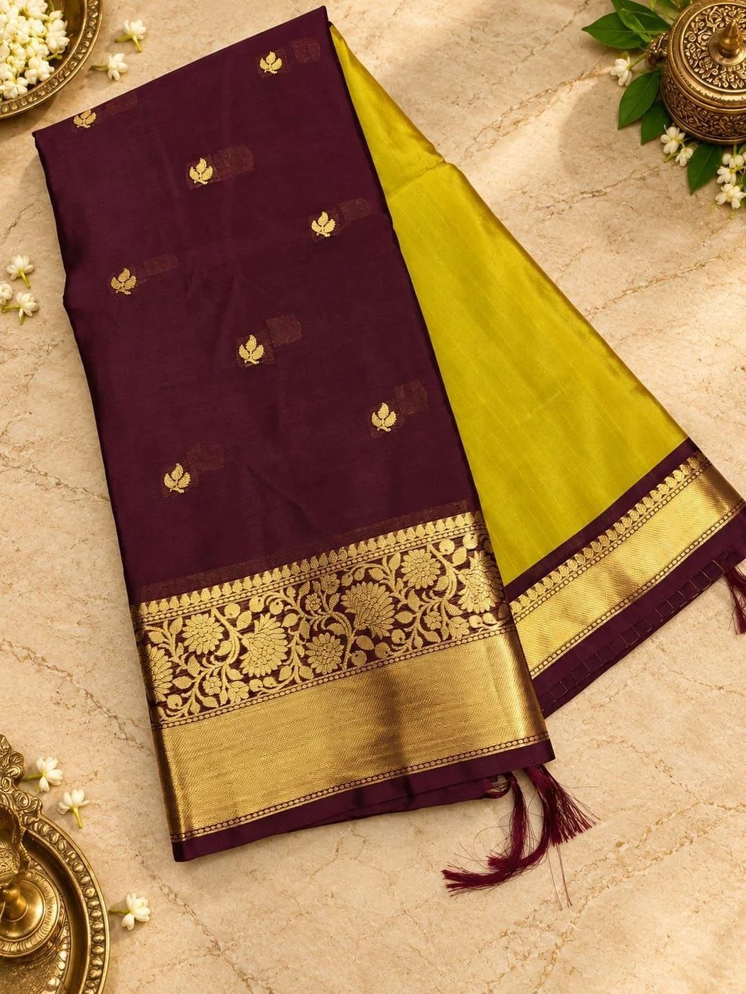 Banarasi Tssue Silk Saree with blouse 7