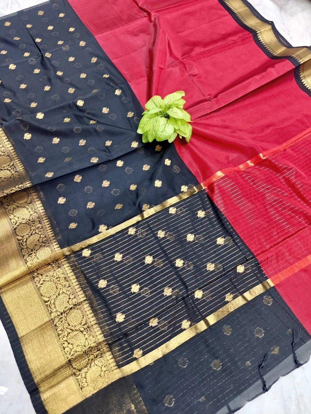 Banarasi Tssue Silk Saree with blouse 14