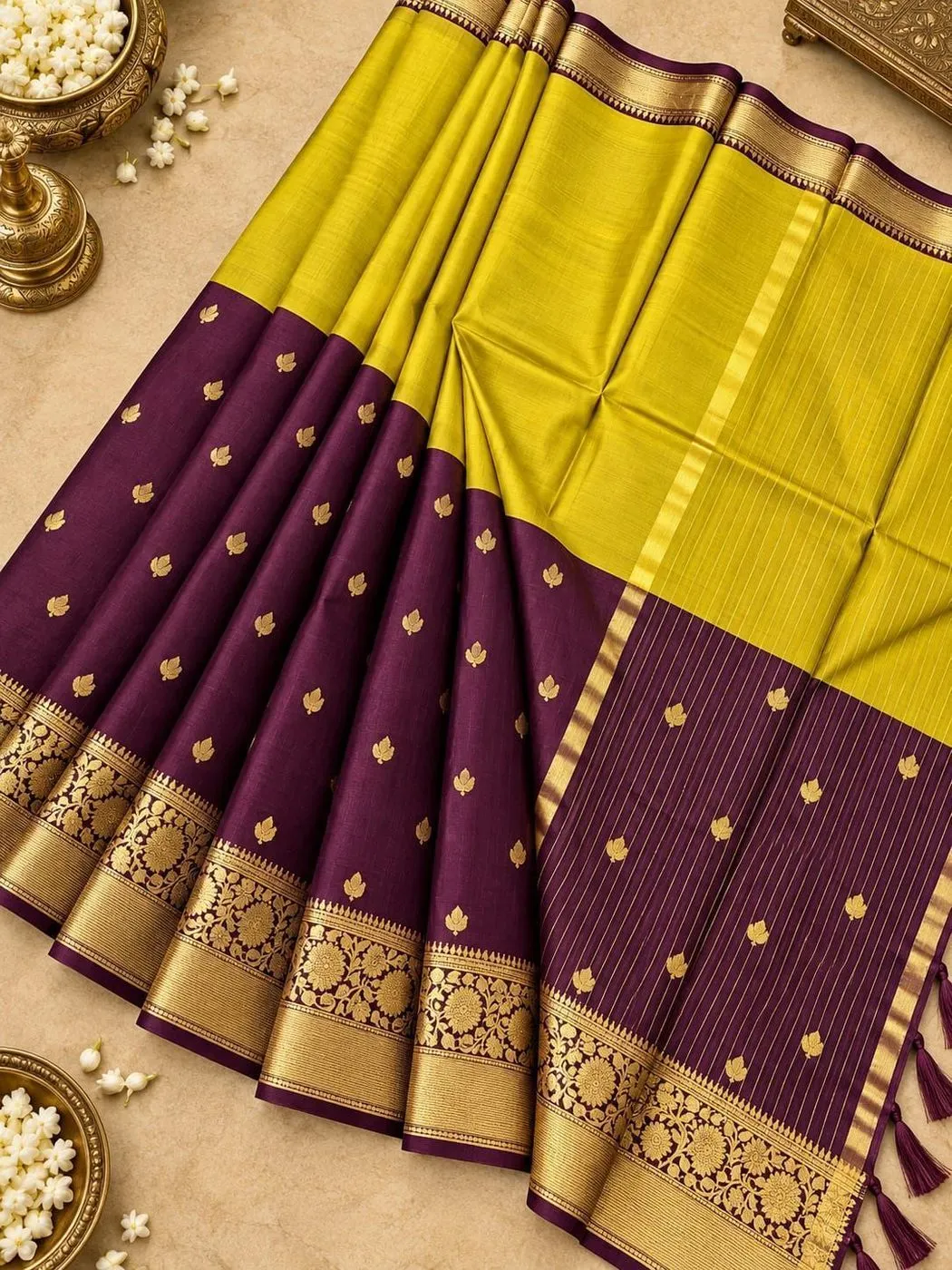 Banarasi Tssue Silk Saree with blouse 15