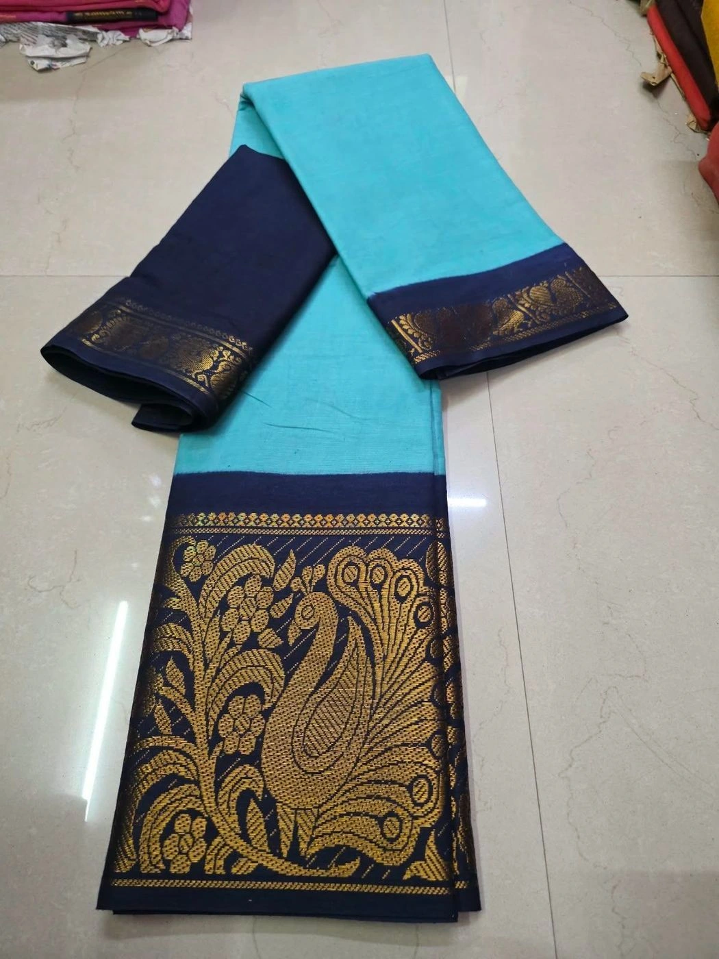 Madurai Sungudi Mayuri Cotton Sarees 2
