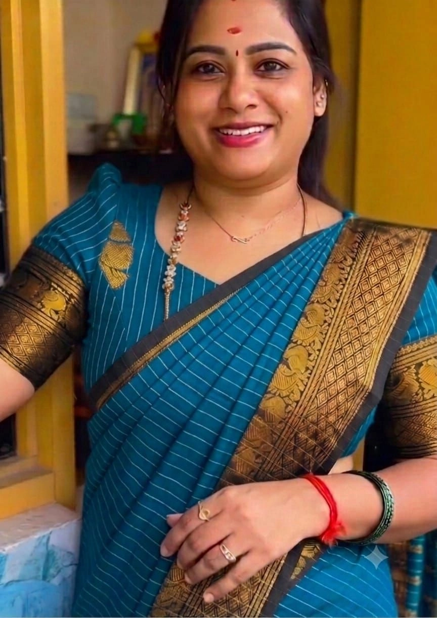Narayanpet Checked Cotton Sarees 16