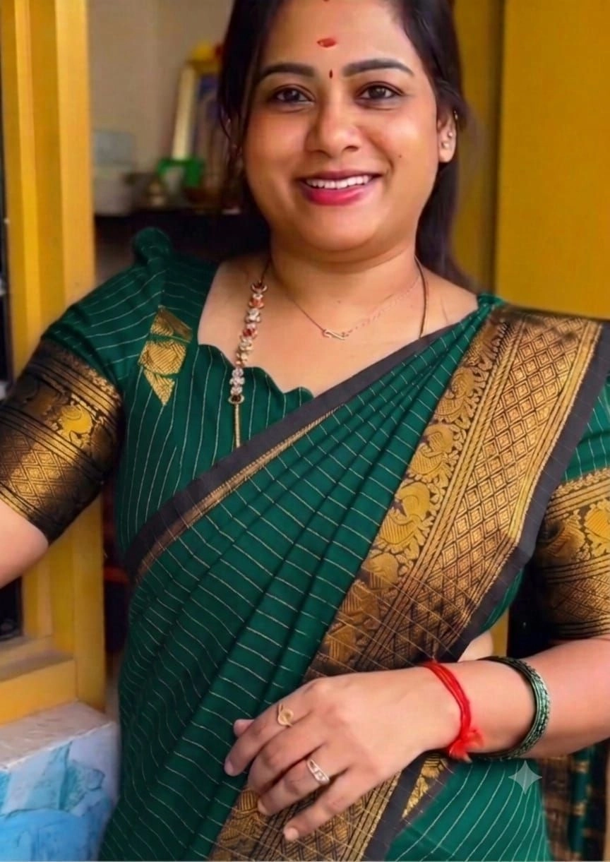 Narayanpet Checked Cotton Sarees 17
