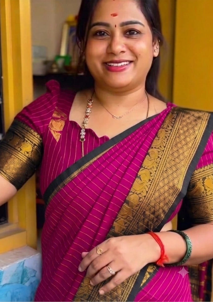 Narayanpet Checked Cotton Sarees 18
