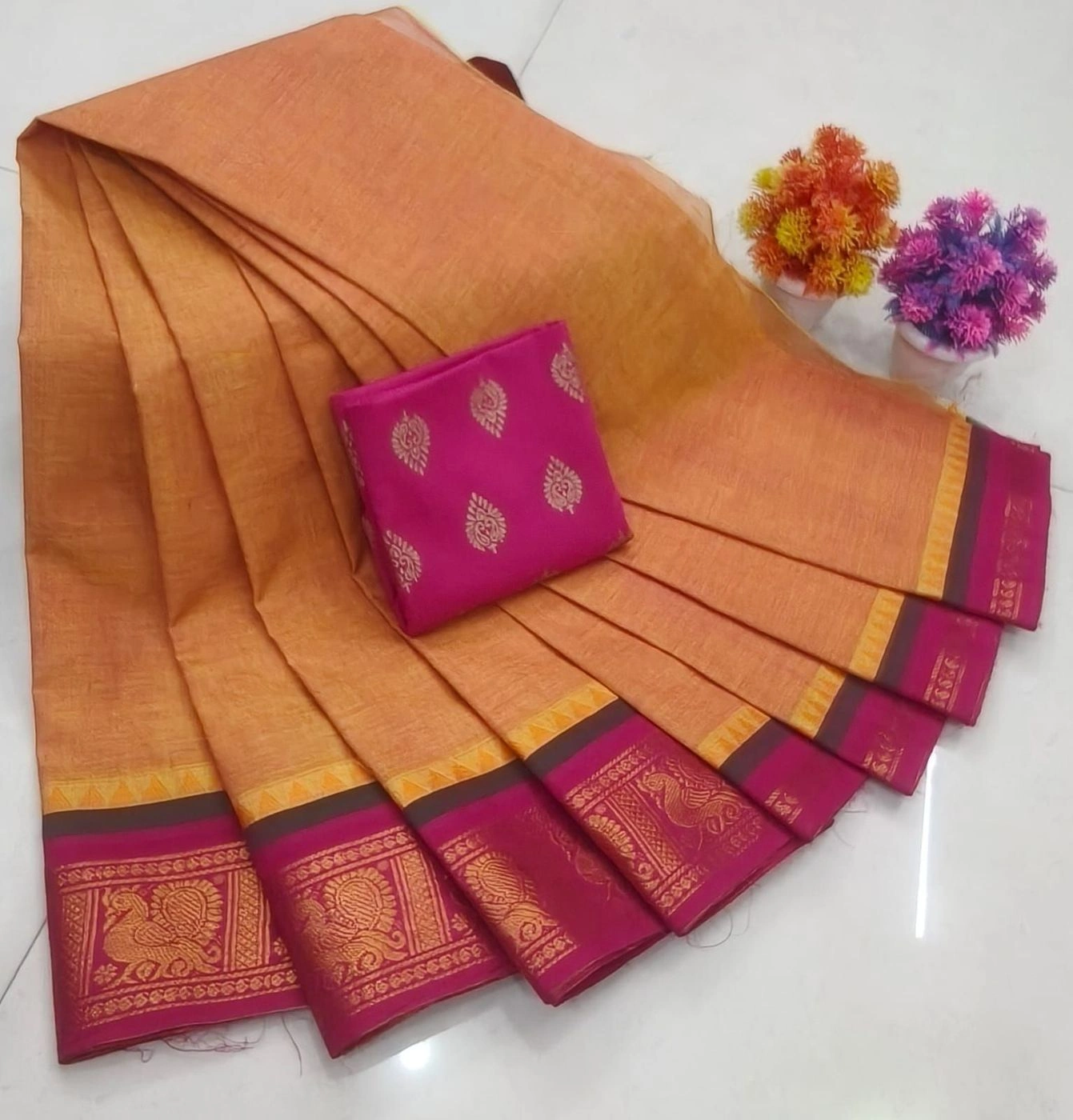 Chettinad Royal Cotton Sarees 2