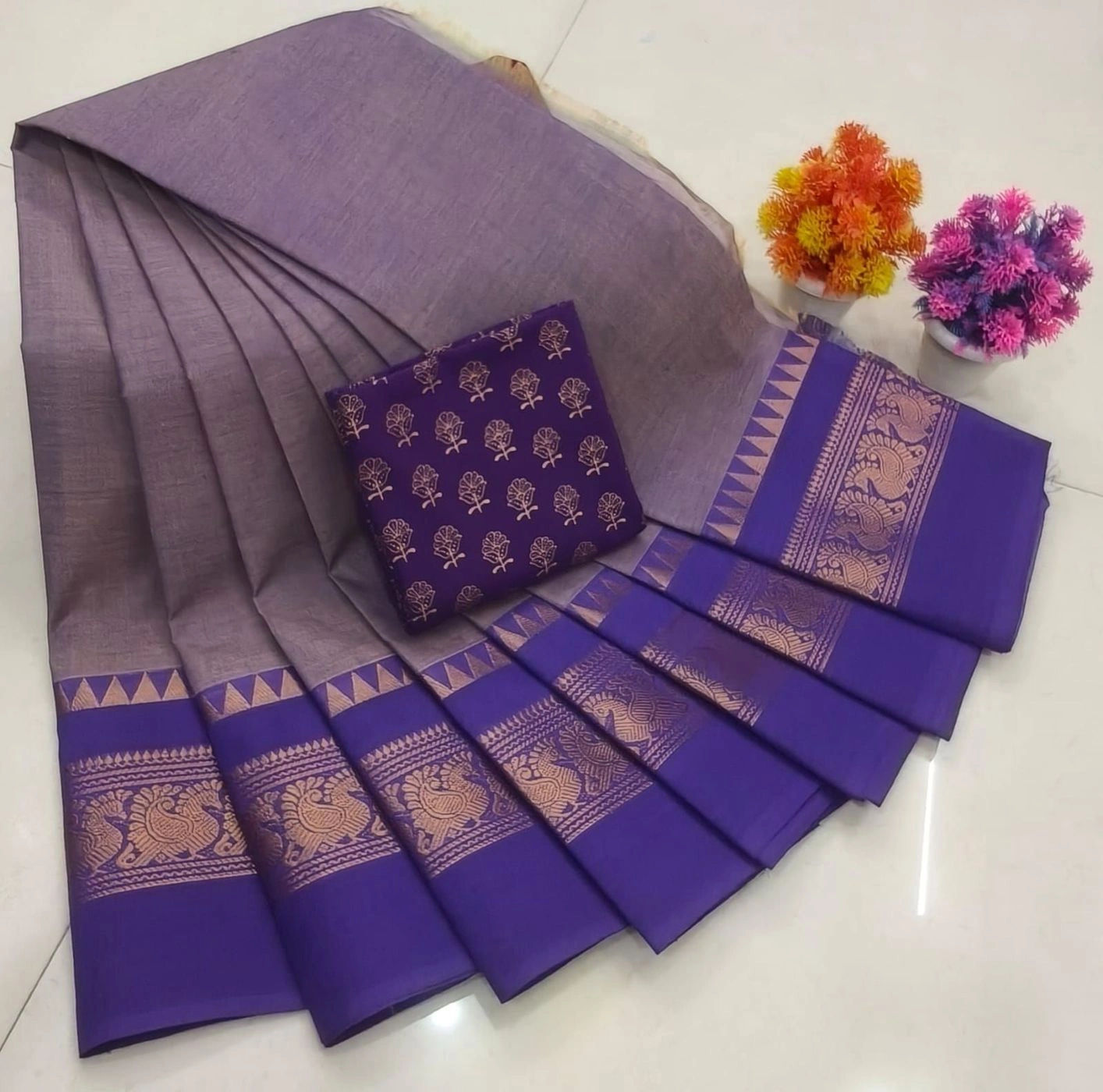 Chettinad Royal Cotton Sarees 15