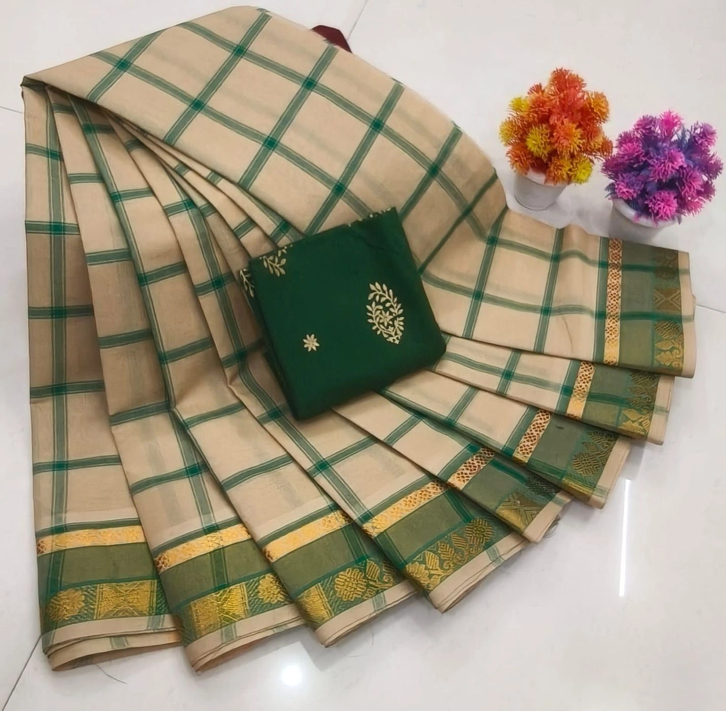 Chettinad Royal Cotton Sarees 16