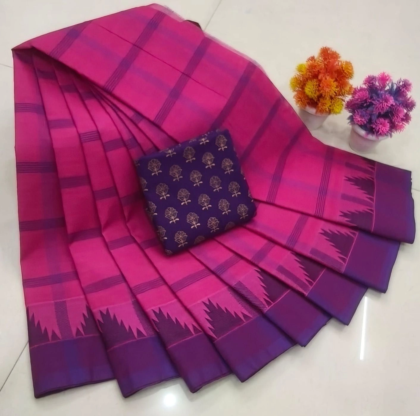 Chettinad Royal Cotton Sarees 17