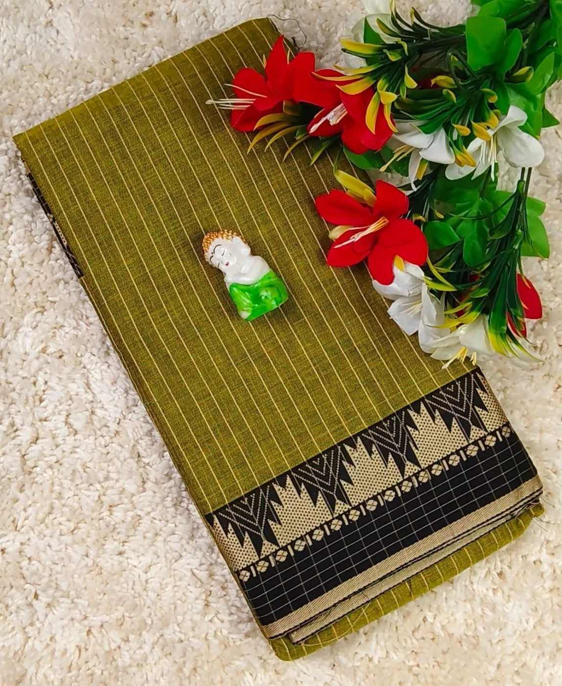Narayanpet Checked Cotton Sarees 3