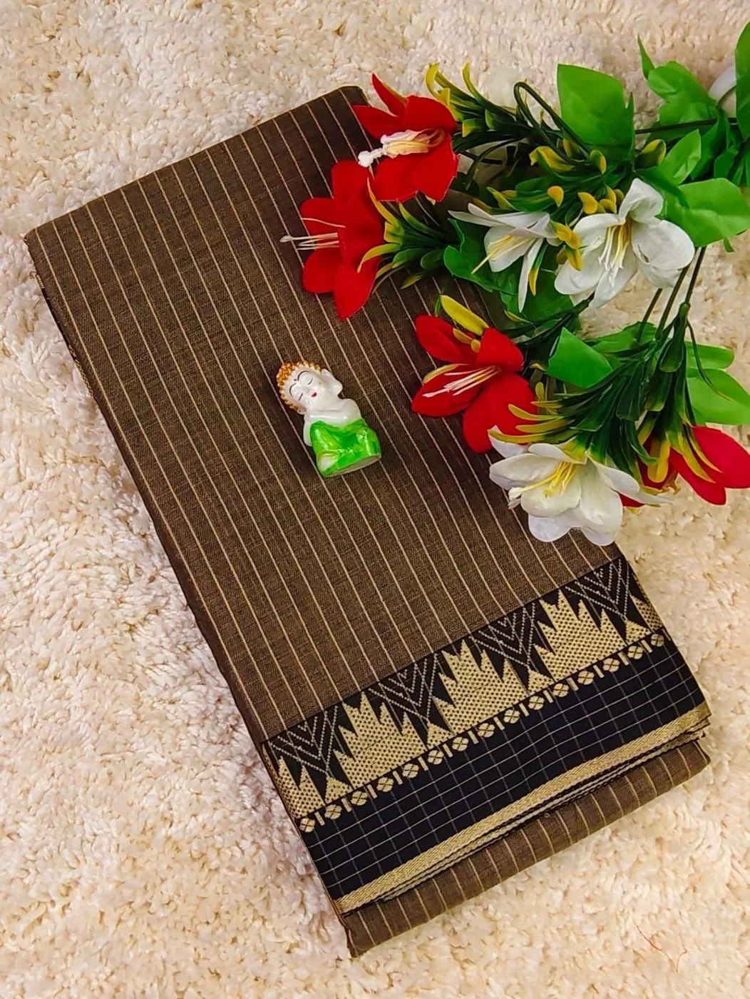 Narayanpet Checked Cotton Sarees 7