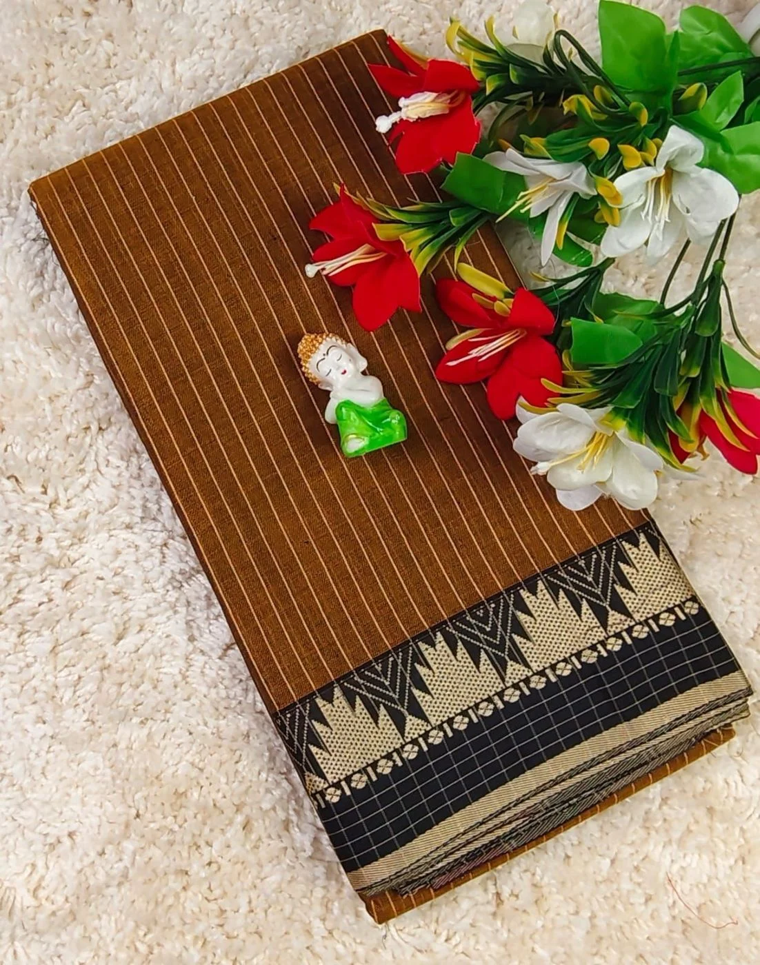 Narayanpet Checked Cotton Sarees 9