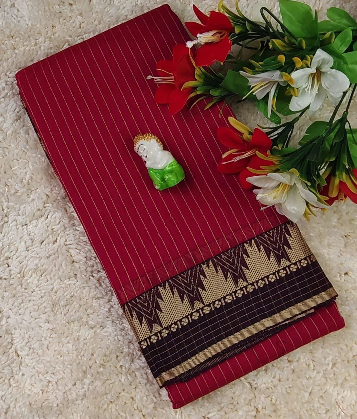 Narayanpet Checked Cotton Sarees 15