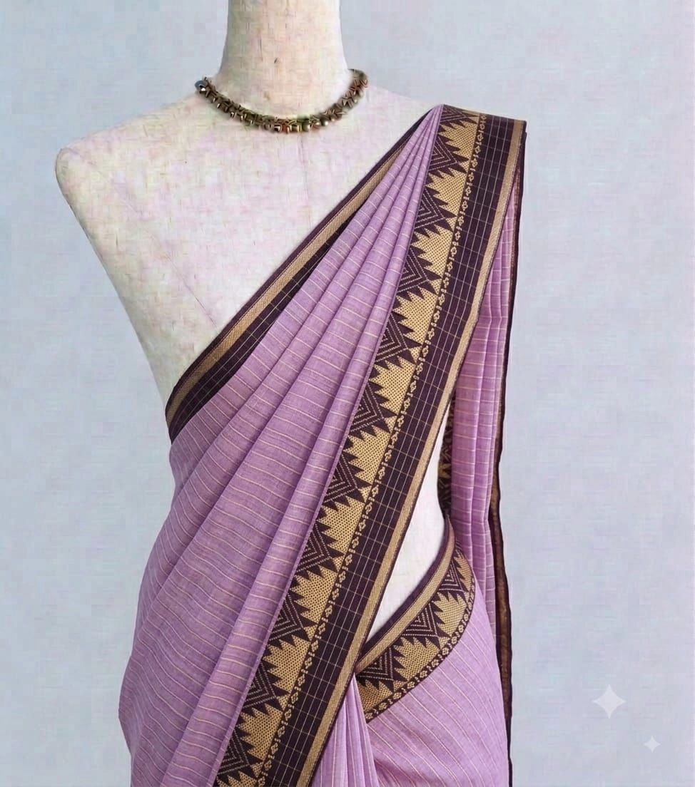 Narayanpet Checked Cotton Sarees 18
