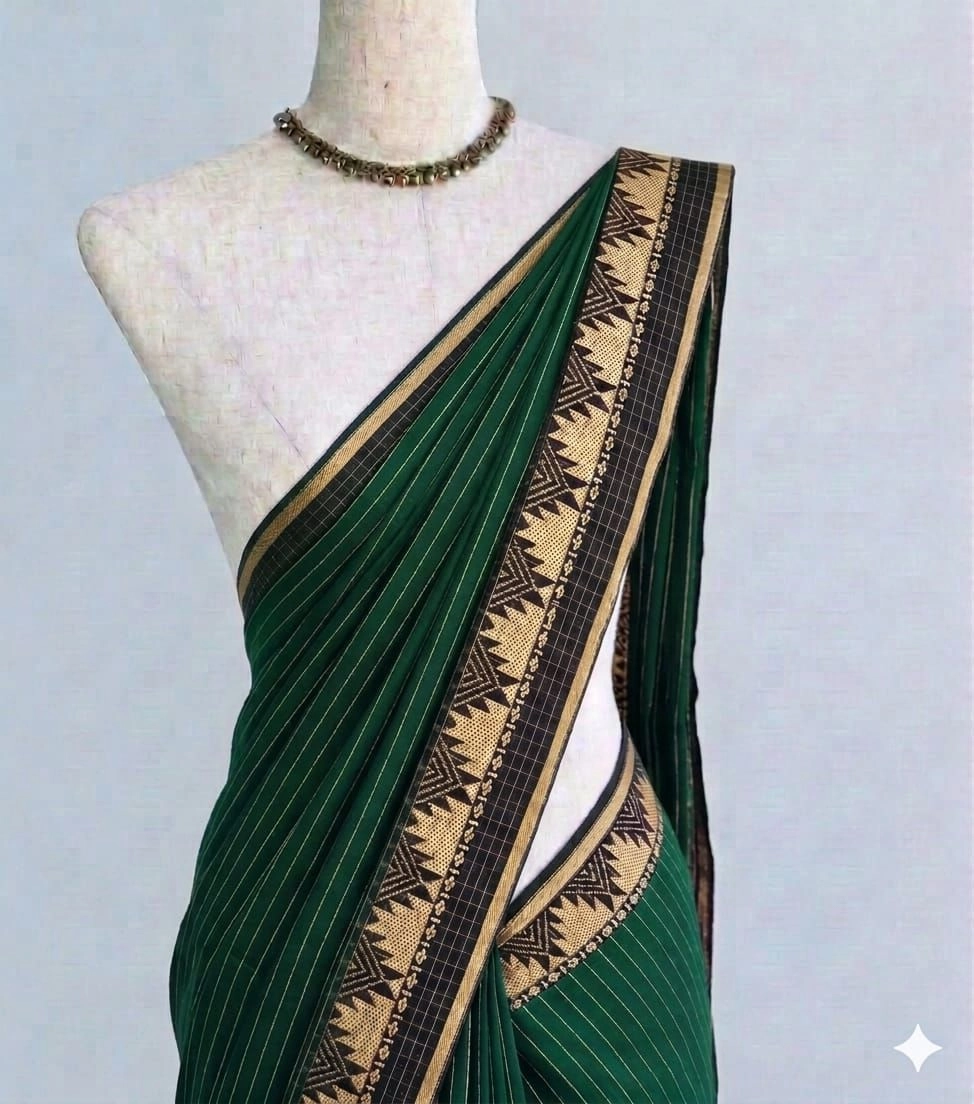 Narayanpet Checked Cotton Sarees 19