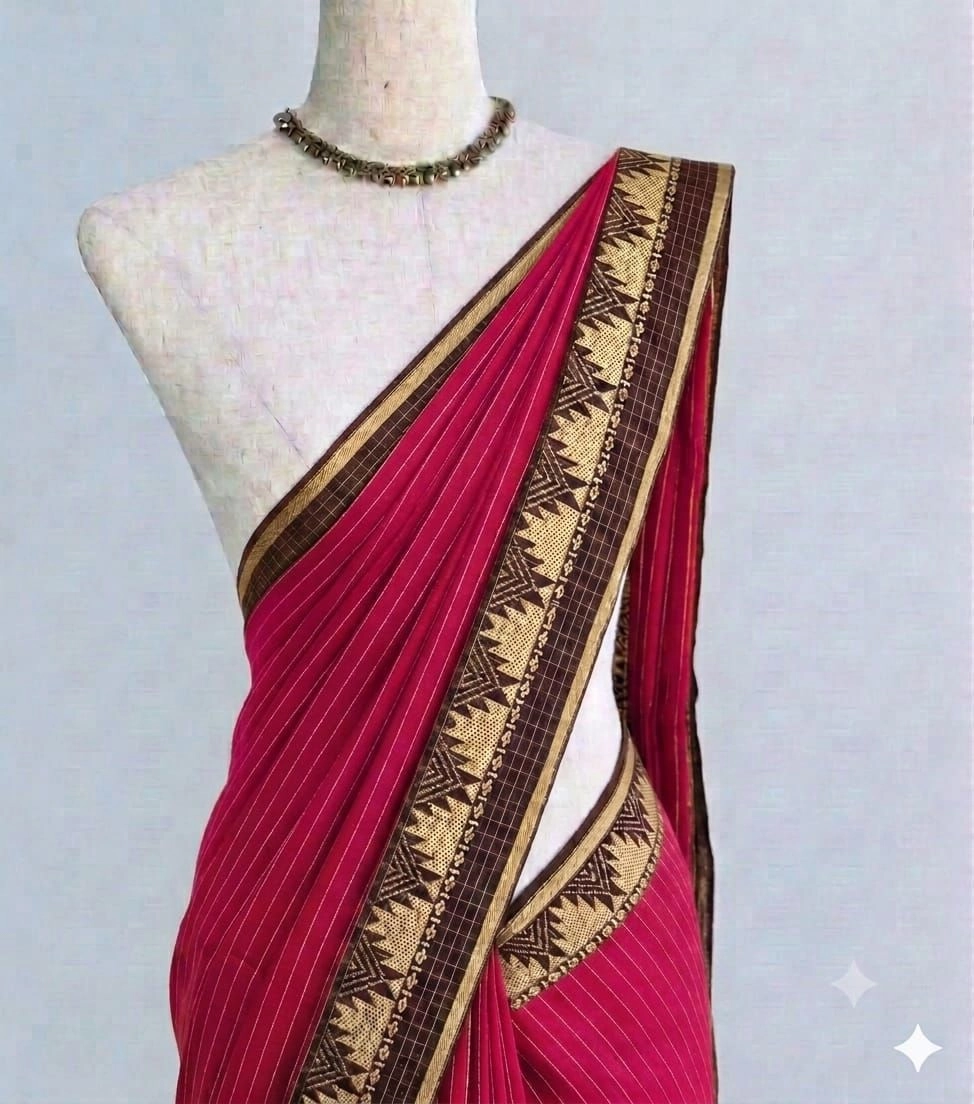 Narayanpet Checked Cotton Sarees 20