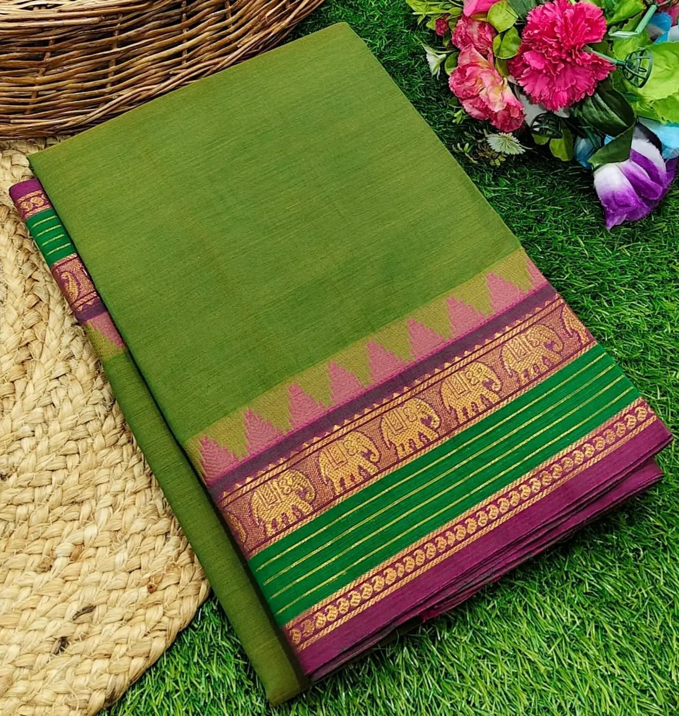 Chettinad Royal Cotton Sarees 11