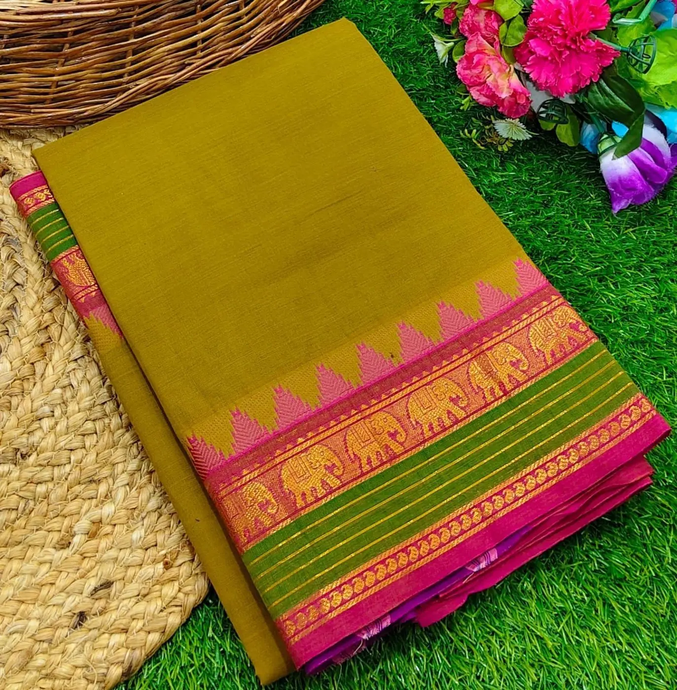 Chettinad Royal Cotton Sarees 13