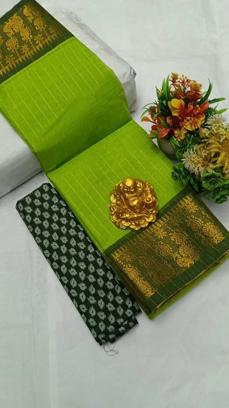 Madurai Sungudi Cotton Sarees 4