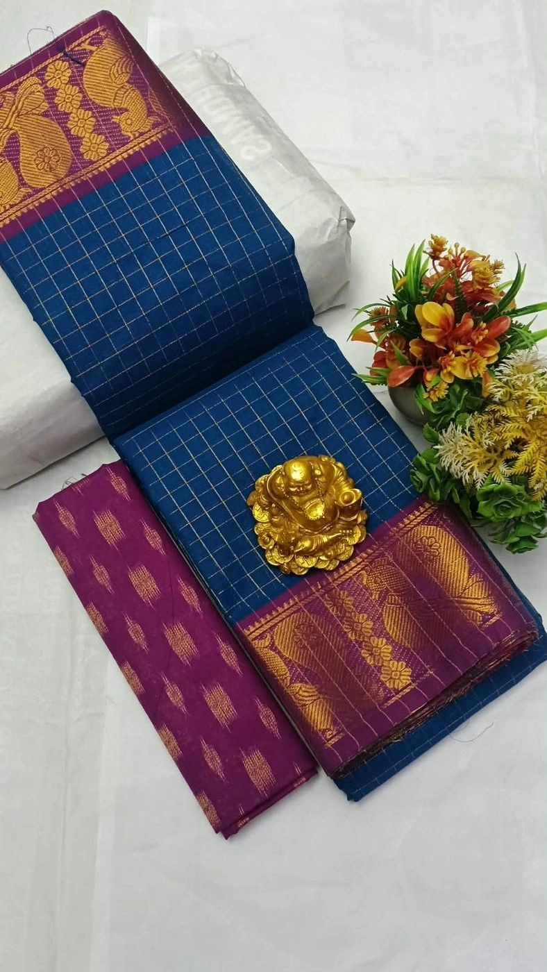 Madurai Sungudi Cotton Sarees 16