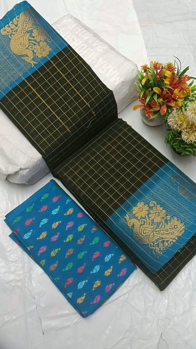 Madurai Sungudi Cotton Sarees 17