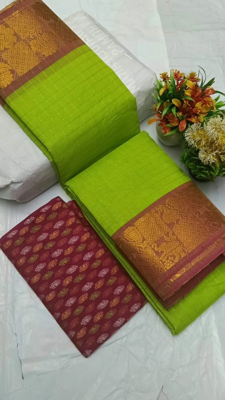 Madurai Sungudi Cotton Sarees 20