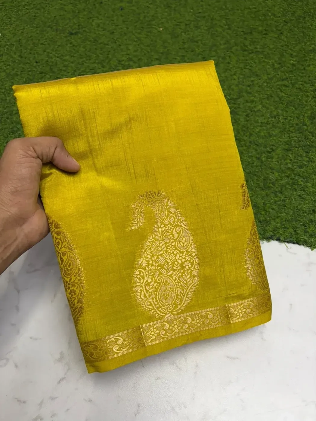 Tusser Silk Mango Sarees 11