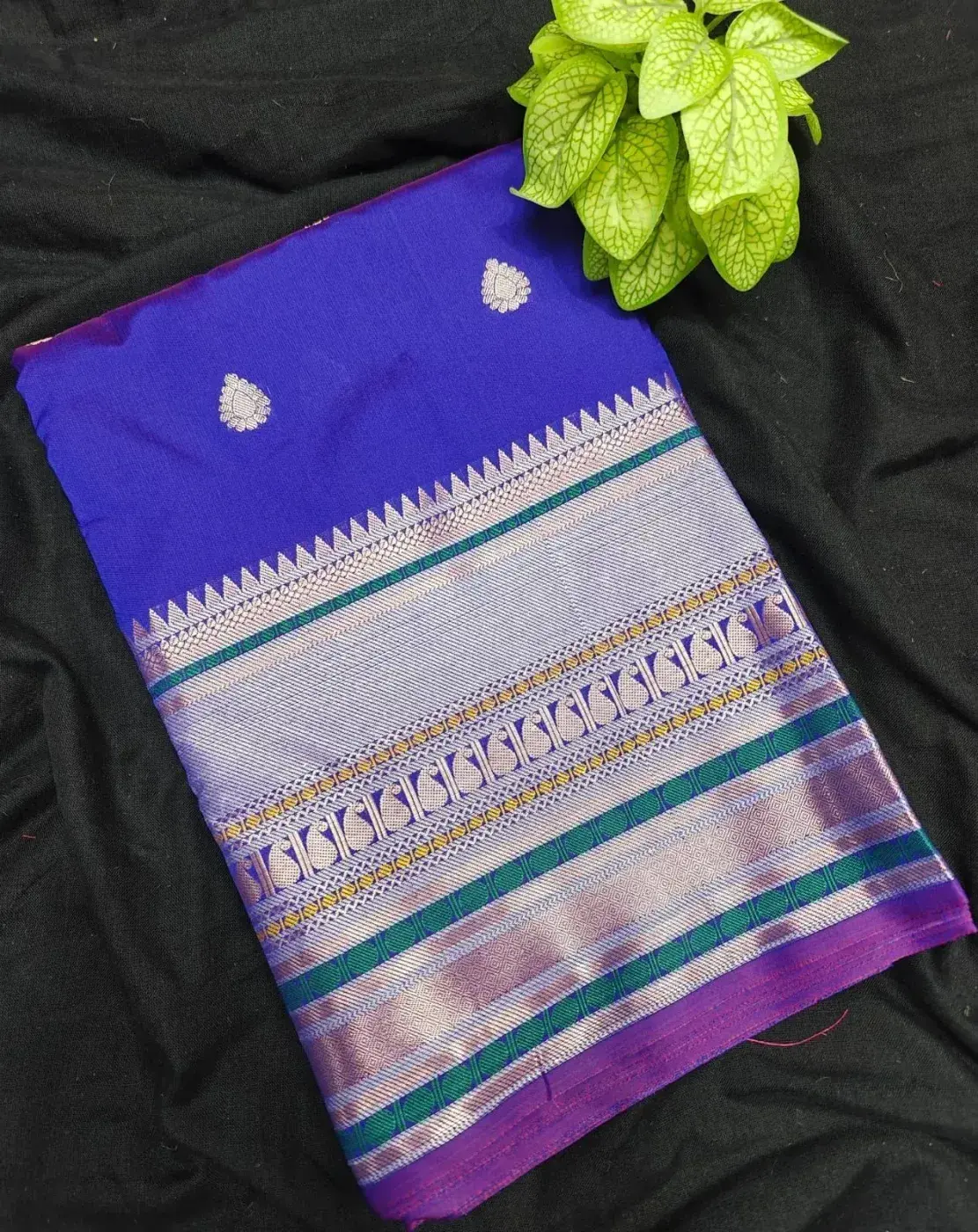 Banarasi Soft Silk Sarees Wirthblouse 3