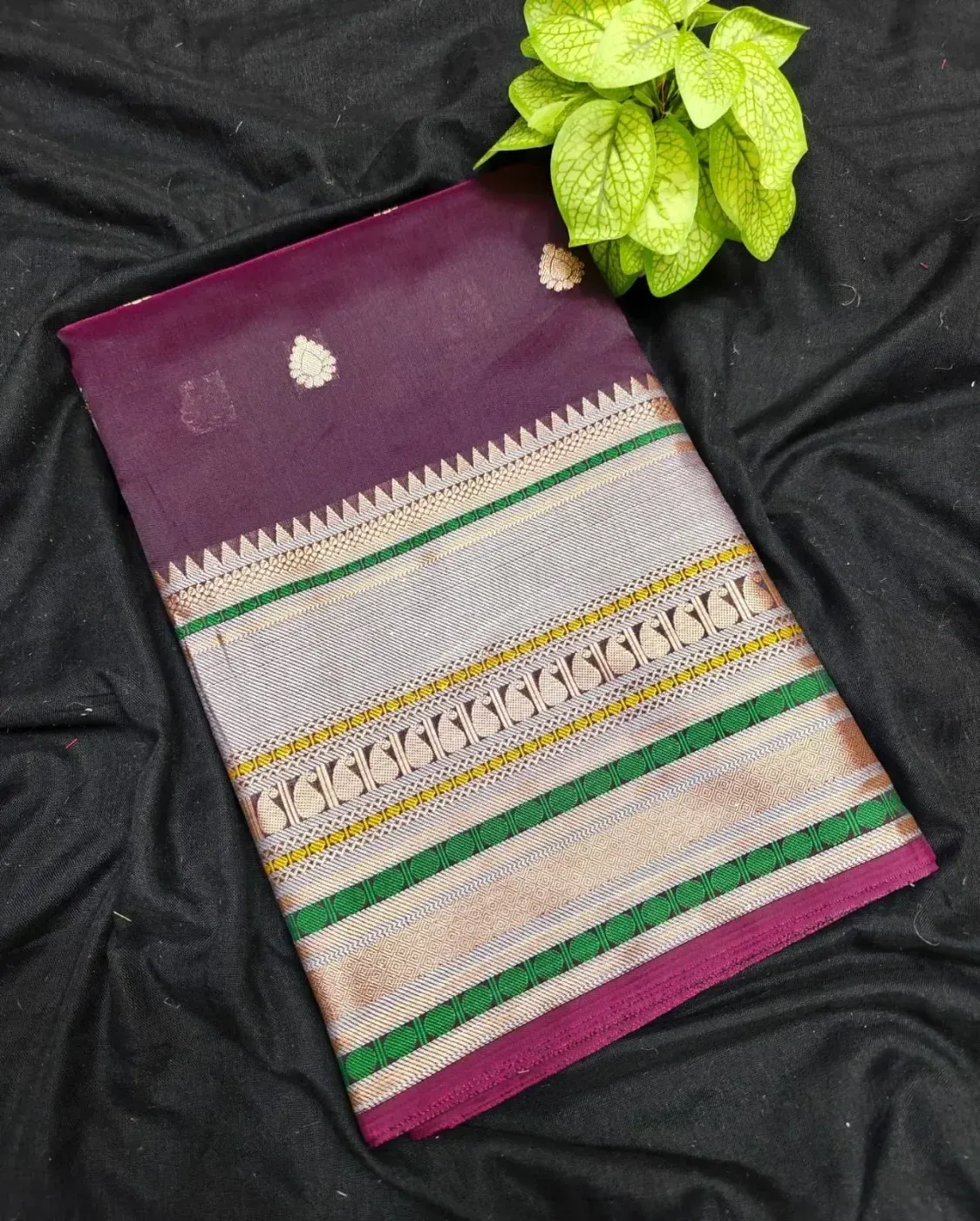 Banarasi Soft Silk Sarees Wirthblouse 8