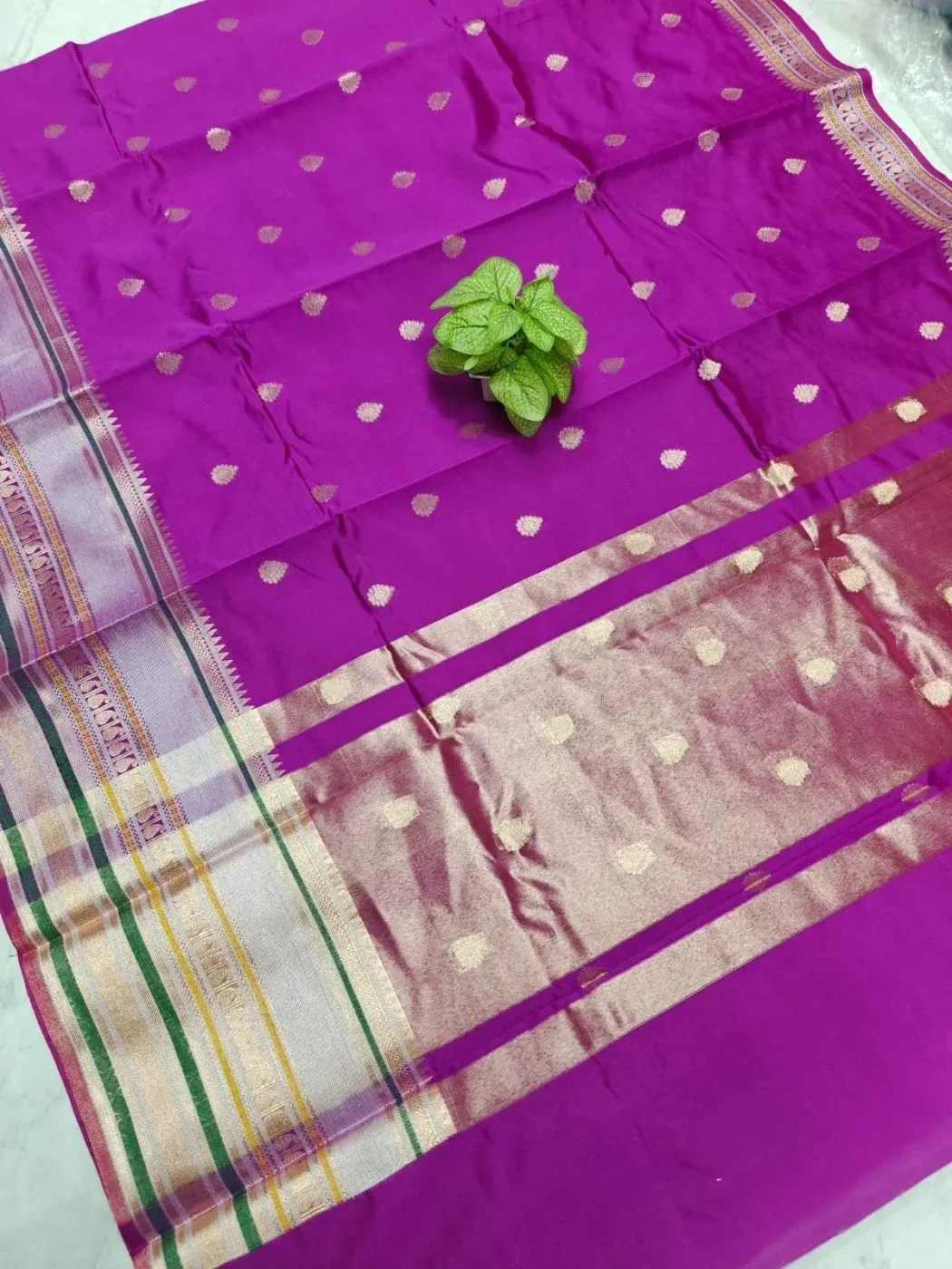 Banarasi Soft Silk Sarees Wirthblouse 16