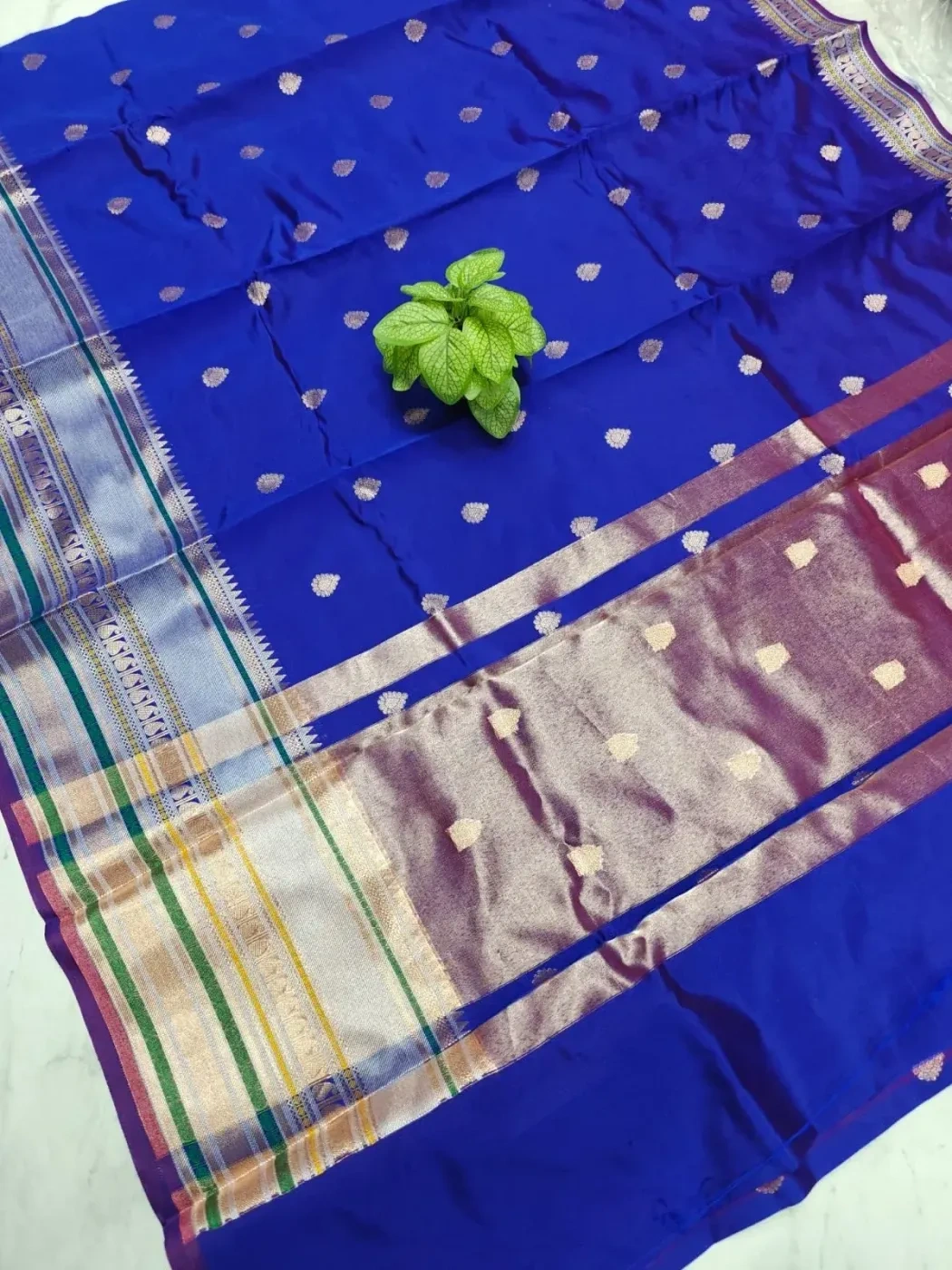 Banarasi Soft Silk Sarees Wirthblouse 18