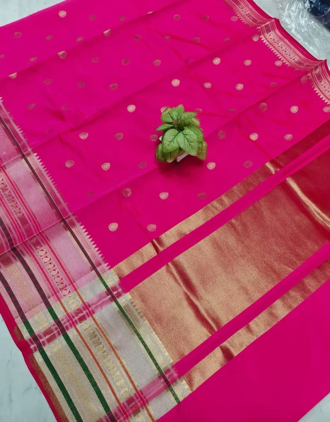 Banarasi Soft Silk Sarees Wirthblouse 19