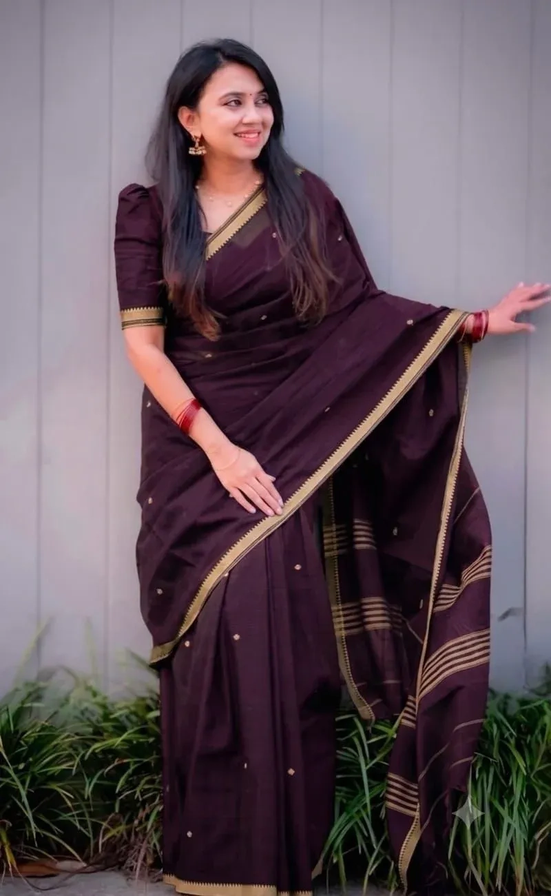 Narayanpet Cotton Plain Sarees 1
