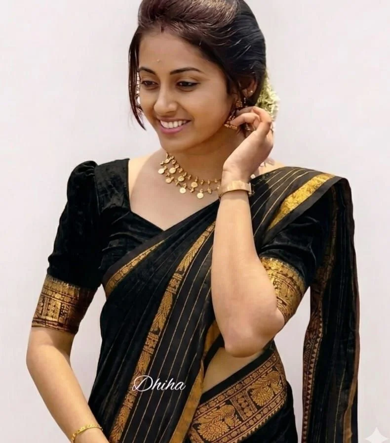 Narayanpet Fancy Cotton Sarees Wirthblouse 6