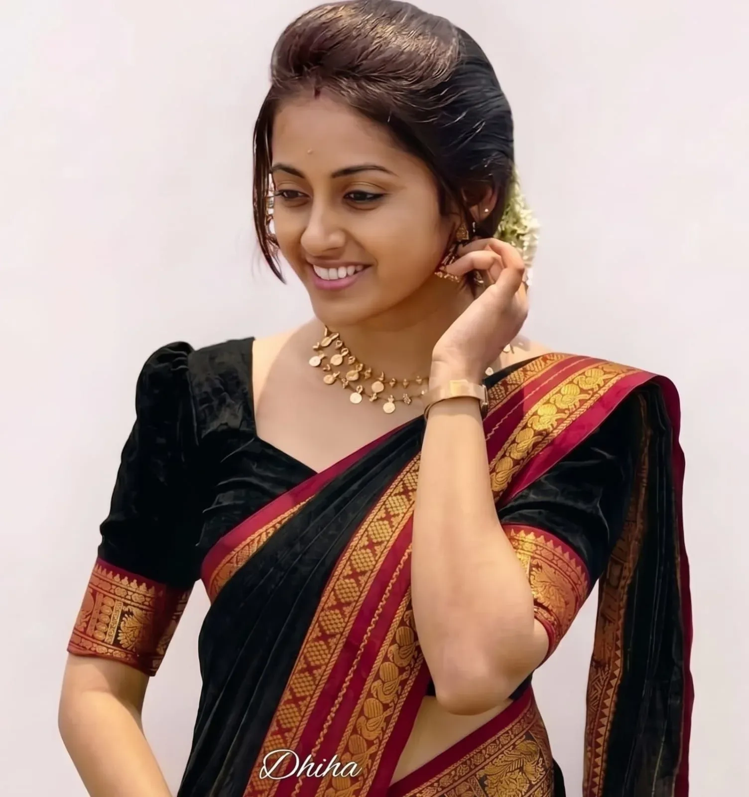 Narayanpet Fancy Cotton Sarees Wirthblouse 8