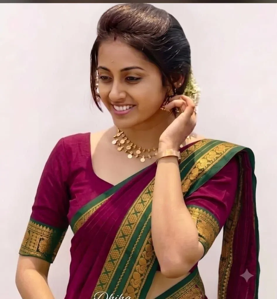 Narayanpet Fancy Cotton Sarees Wirthblouse 9
