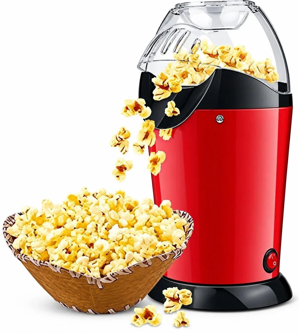 PORTABLE HOT AIR POPCORN MAKER