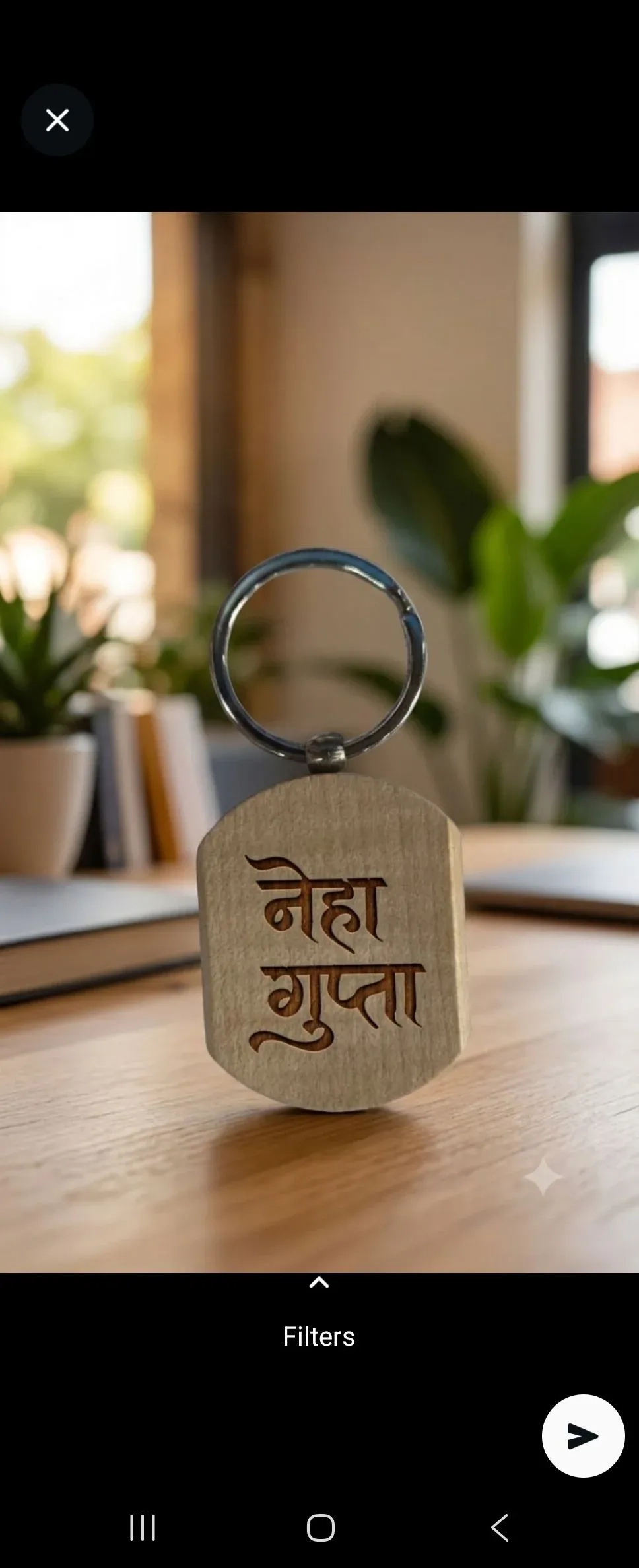 Personalized Wooden Pen & Keychain Combo Set (With Gift Box) 3