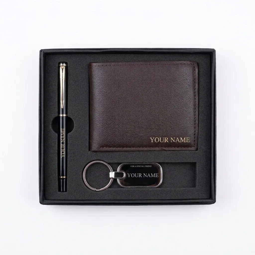Custom Engraved Executive Gift Set (3 in 1) 1
