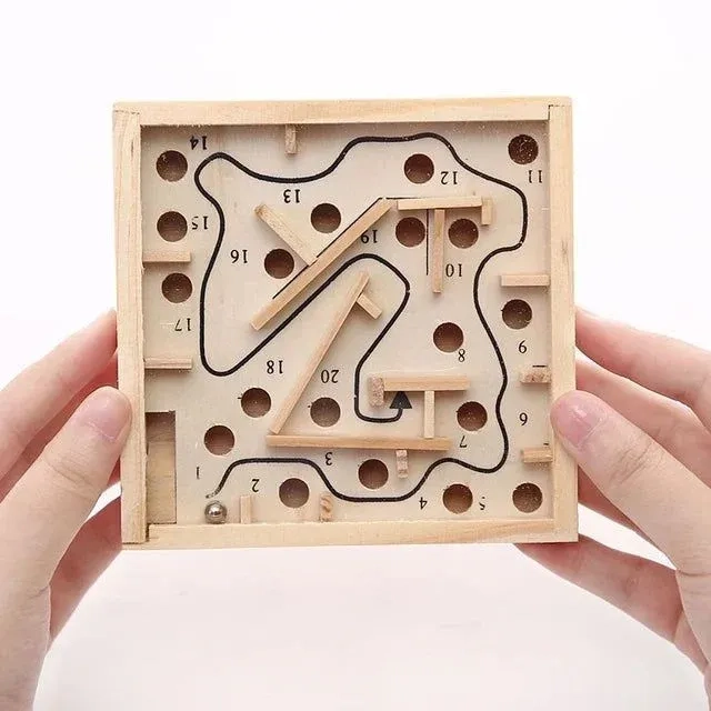 Wooden Labyrinth Board Game 2