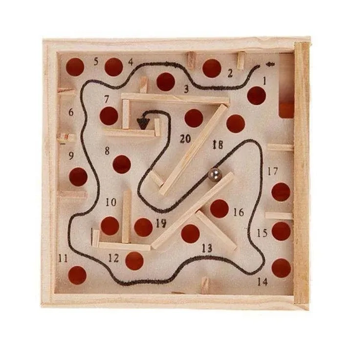Wooden Labyrinth Board Game 3