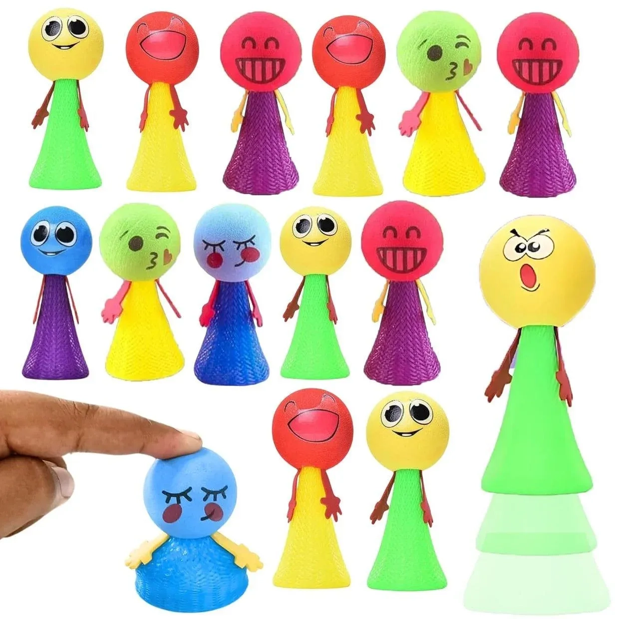Emoji Jumping Doll (1pc) 1