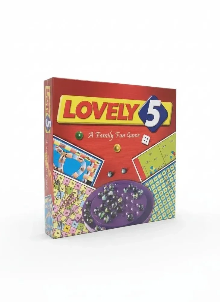 Lovely 5 in 1 Board Game 1