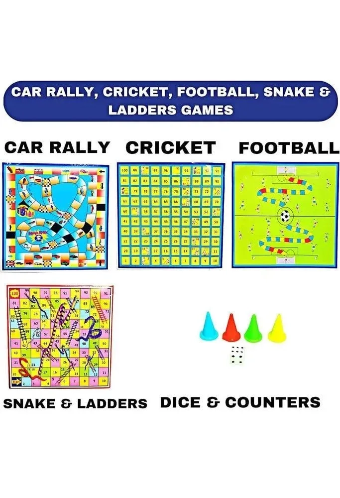 Lovely 5 in 1 Board Game 4