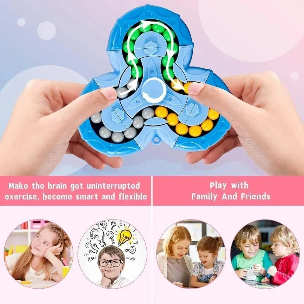 3D Magic Bean Rotating spinner puzzle (1pc) 4