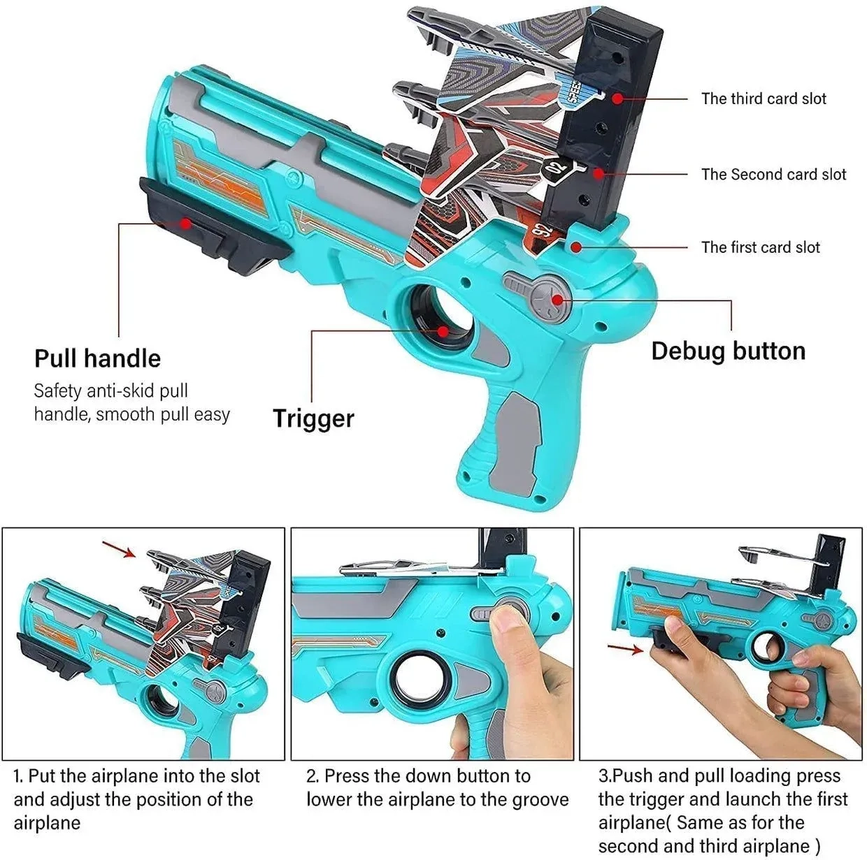 Airplane Launcher Gun Toy 3