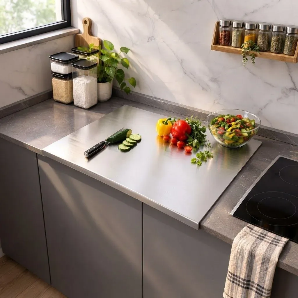 Stainless Steel Kitchen Board 5