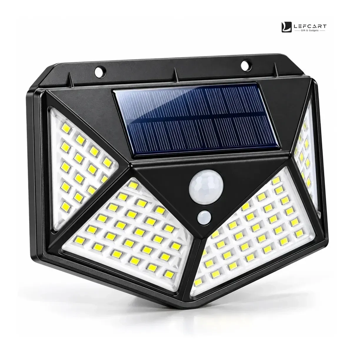 100 LED Solar Motion Sensor Outdoor Wall Light 1