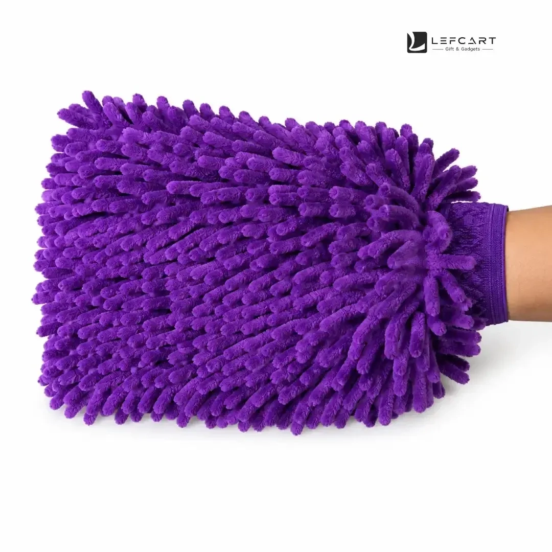 11-Inch Double Sided Microfiber Car Wash Mitt 2