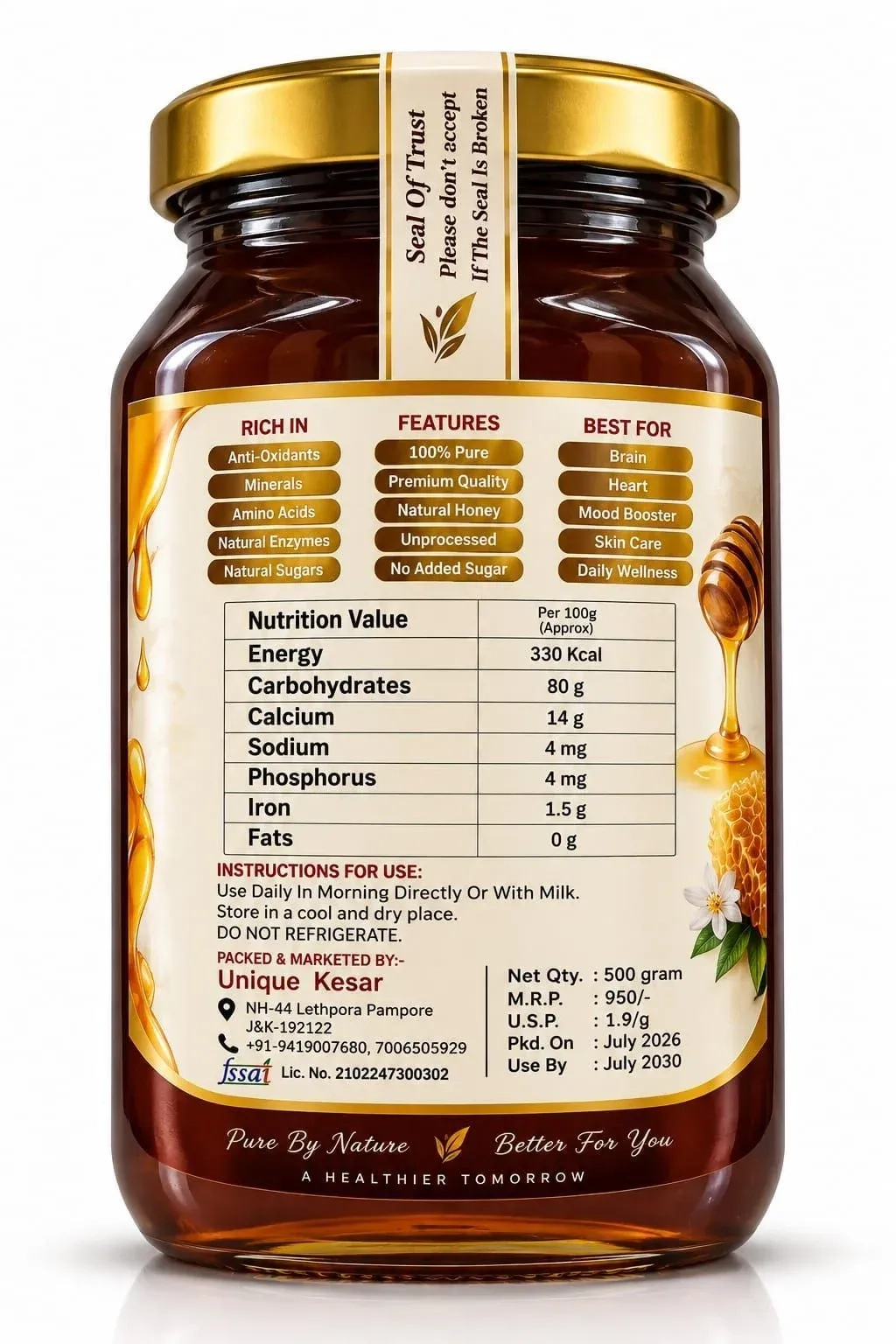 MULTIFLORA Honey 3