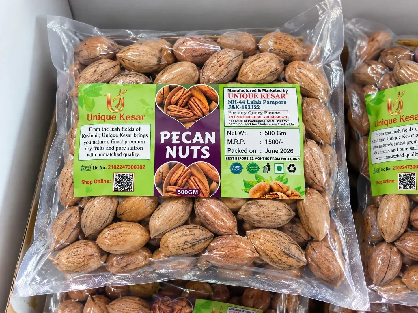Pecan nuts